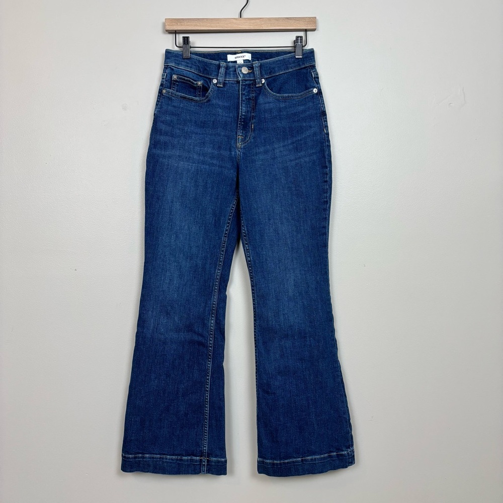 SPANX Dark Blue Wide Leg Jeans